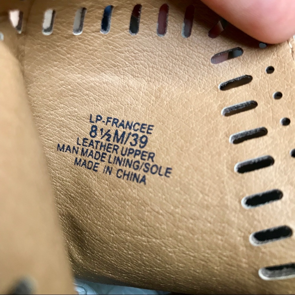 LUCKY BRAND FRANCEE TAN SUEDE BOOTIES SIZE 8.5 - Picture 8 of 8